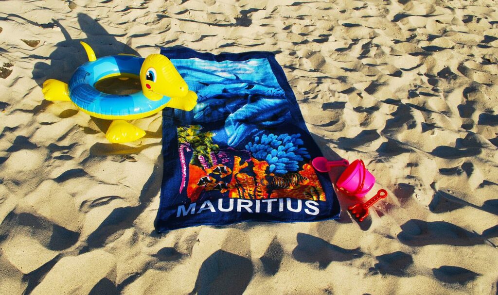 cuidar toalla playa